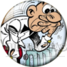 Chapa de Mortadelo y Filemón: Filemón (Preocupado)