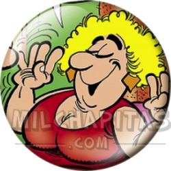 Chapa de Mortadelo y Filemón: Ofelia (Modelo)