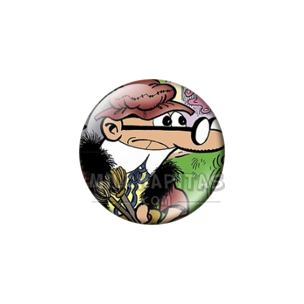Chapa de Mortadelo y Filemón: Mortadelo (Disfraz de Da Vinci)