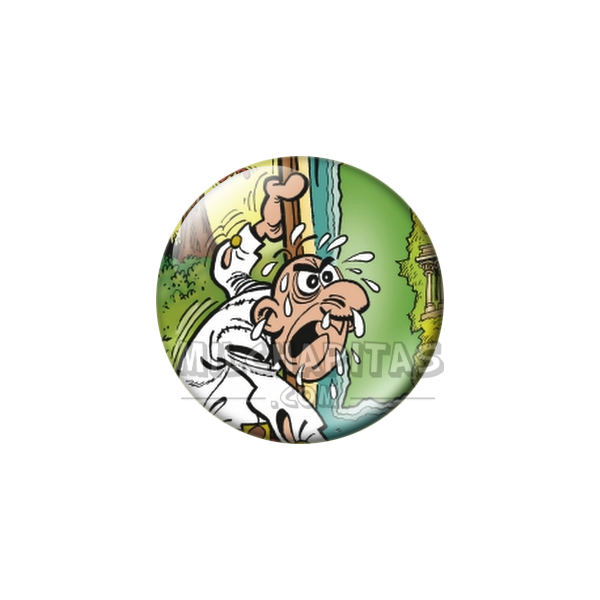 Chapa de Mortadelo y Filemón: Filemón (Llorando)