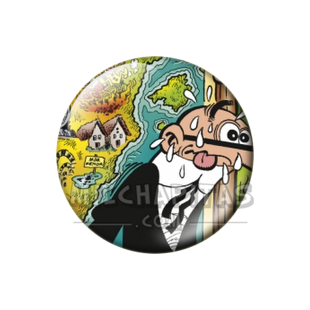 Chapa de Mortadelo y Filemón: Mortadelo (Misión por España)