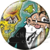 Chapa de Mortadelo y Filemón: Mortadelo (Misión por España)
