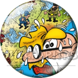 Chapa de Mortadelo y Filemón: Mortadelo (Disfraz de Explorador)