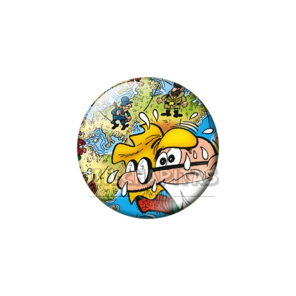 Chapa de Mortadelo y Filemón: Mortadelo (Disfraz de Explorador)