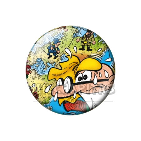 Chapa de Mortadelo y Filemón: Mortadelo (Disfraz de Explorador)