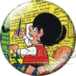 Chapa de Zipi y Zape: Zape (Escribiendo en la Pared)