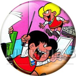 Chapa de Zipi y Zape: Zipi y Zape (Juego de Magia)