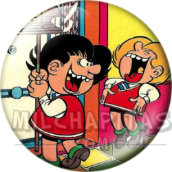 Chapa de Zipi y Zape: Zipi y Zape (Dirigiendo la Orquesta)