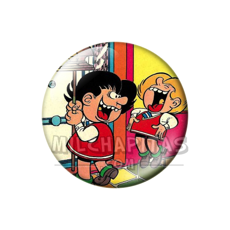 Chapa de Zipi y Zape: Zipi y Zape (Dirigiendo la Orquesta)