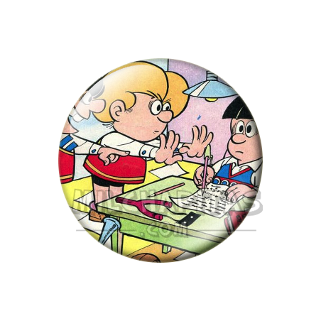 Chapa de Zipi y Zape: Zipi y Zape (Los Deberes)