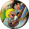 Chapa de Zipi y Zape: Zipi y Zape (Bajando en Canoa)