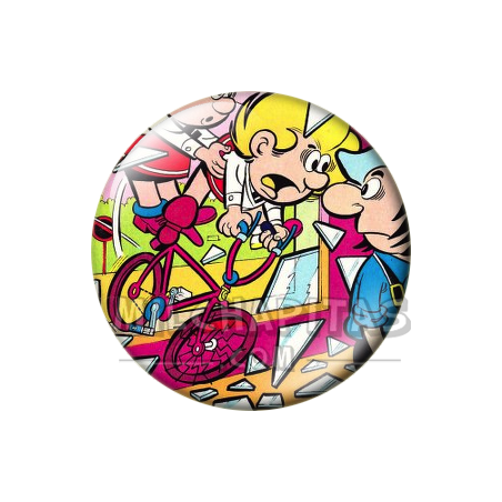 Chapa de Zipi y Zape: Zipi y Zape (Bicicleta sin Frenos)