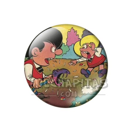 Chapa de Zipi y Zape: Zipi y Zape (La Manguera)