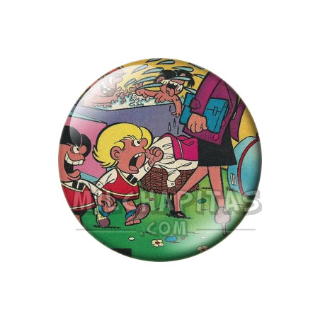 Chapa de Zipi y Zape: Zipi y Zape (El Lavadero)