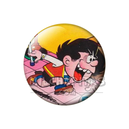 Chapa de Zipi y Zape: Zape (Con el Cepillo)