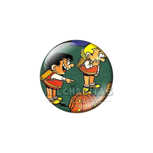 Chapa de Zipi y Zape: Zipi y Zape (Calabazas)