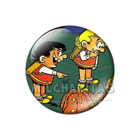 Chapa de Zipi y Zape: Zipi y Zape (Calabazas)