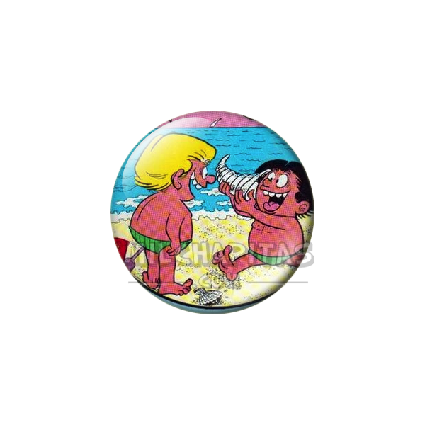 Chapa de Zipi y Zape: Zipi y Zape (La Caracola)
