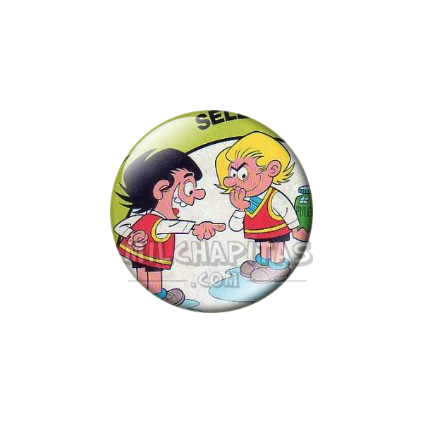 Chapa de Zipi y Zape: Zipi y Zape (El Tarro)