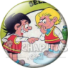 Chapa de Zipi y Zape: Zipi y Zape (El Tarro)
