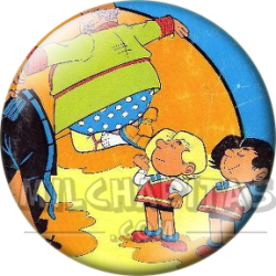 Chapa de Zipi y Zape: Zipi y Zape (Bajo el Sol)