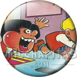 Chapa de Zipi y Zape: Zipi y Zape (Saltando de Alegría)
