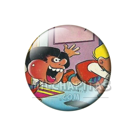 Chapa de Zipi y Zape: Zipi y Zape (Saltando de Alegría)