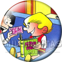 Chapa de Zipi y Zape: Zipi y Zape (Leyendo Tebeos)