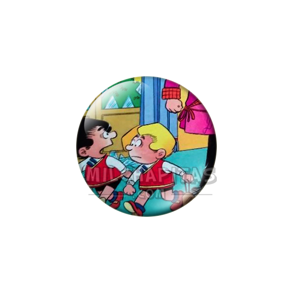 Chapa de Zipi y Zape: Zipi y Zape (Con el Cepo)