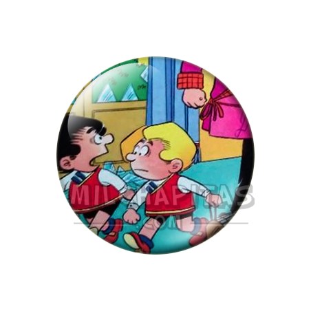 Chapa de Zipi y Zape: Zipi y Zape (Con el Cepo)