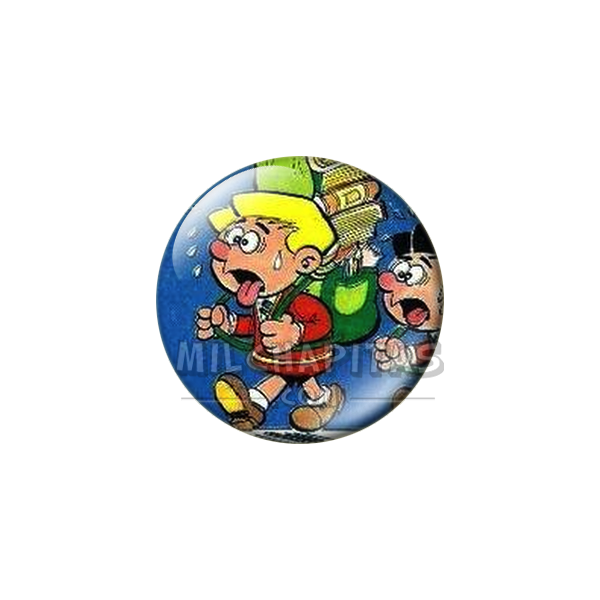 Chapa de Zipi y Zape: Zipi y Zape (De Excursión)