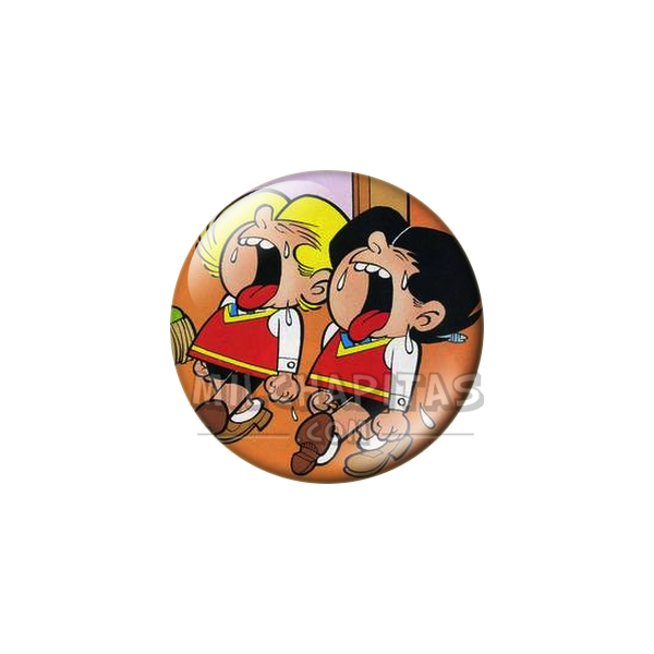 Chapa de Zipi y Zape: Zipi y Zape (Llorando)