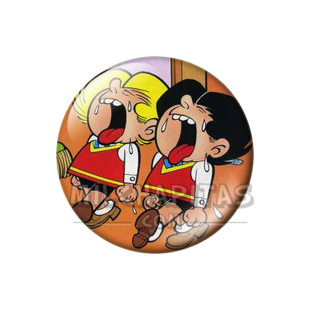 Chapa de Zipi y Zape: Zipi y Zape (Llorando)