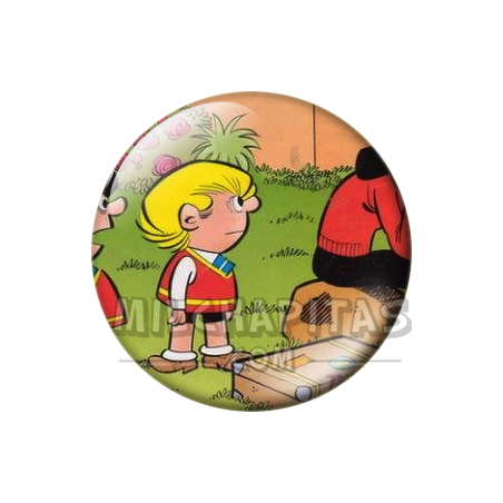 Chapa de Zipi y Zape: Zipi (En el Jardín)