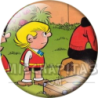 Chapa de Zipi y Zape: Zipi (En el Jardín)