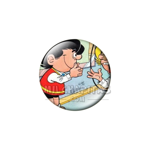 Chapa de Zipi y Zape: Zape (Chitón)