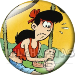 Chapa de Zipi y Zape: Doña Jaimita (En la Selva)