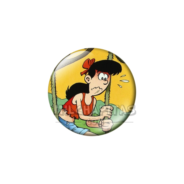 Chapa de Zipi y Zape: Doña Jaimita (En la Selva)