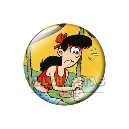 Chapa de Zipi y Zape: Doña Jaimita (En la Selva)