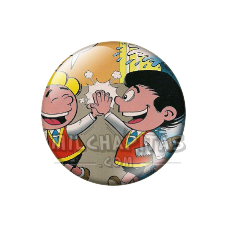 Chapa de Zipi y Zape: Zipi y Zape (Chocando las Manos)
