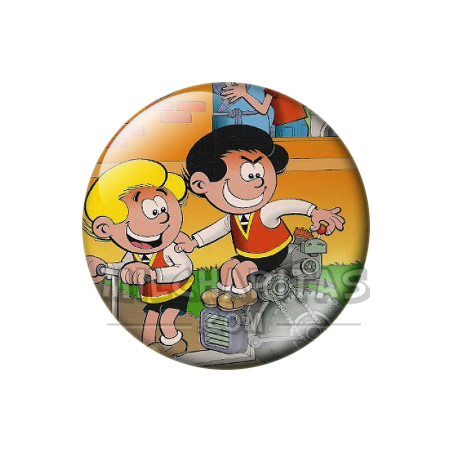 Chapa de Zipi y Zape: Zipi y Zape (El Motor de la Lavadora)