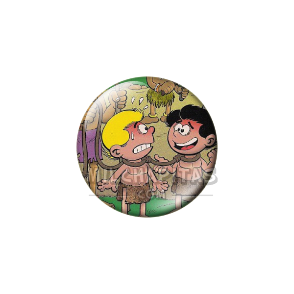 Chapa de Zipi y Zape: Zipi y Zape (Atados)