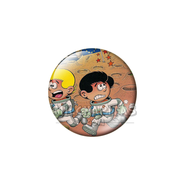 Chapa de Zipi y Zape: Zipi y Zape (Astronautas)