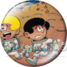Chapa de Zipi y Zape: Zipi y Zape (Astronautas)