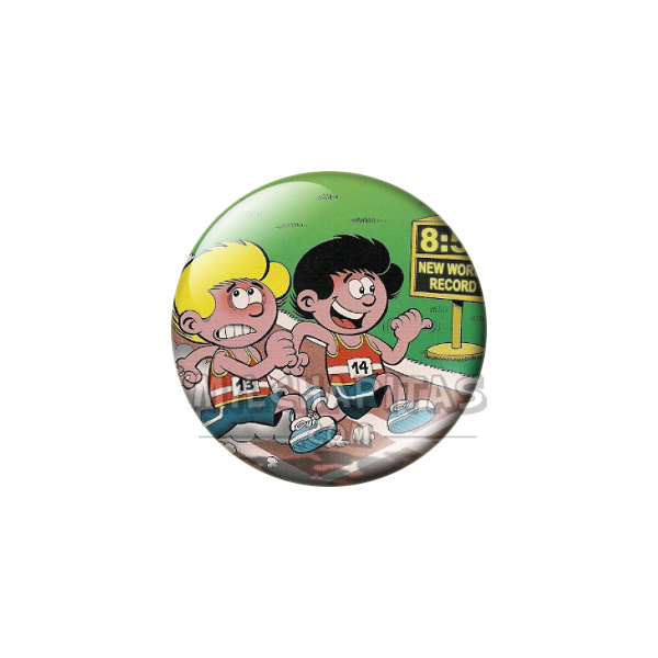 Chapa de Zipi y Zape: Zipi y Zape (Atletas)