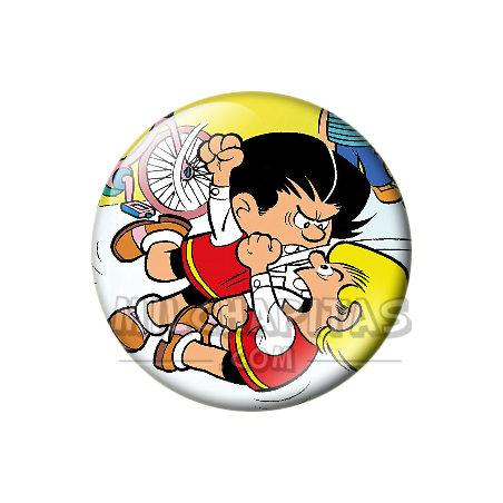 Chapa de Zipi y Zape: Zipi y Zape (A Puñetazos)