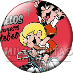 Chapa de Zipi y Zape: Zipi y Zape (75 Aniversario)