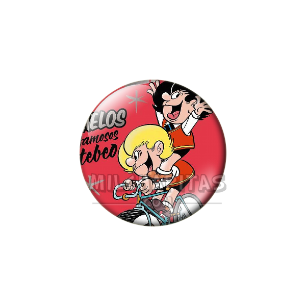 Chapa de Zipi y Zape: Zipi y Zape (75 Aniversario)