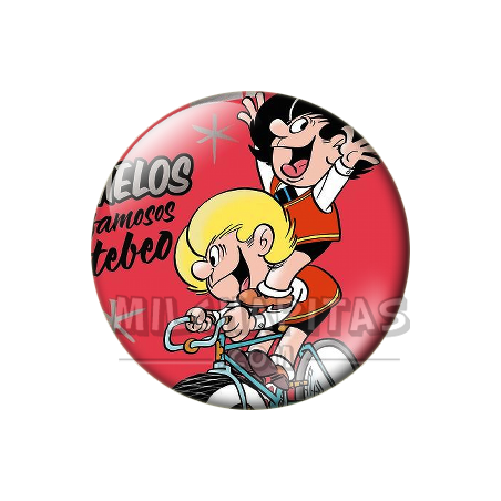 Chapa de Zipi y Zape: Zipi y Zape (75 Aniversario)