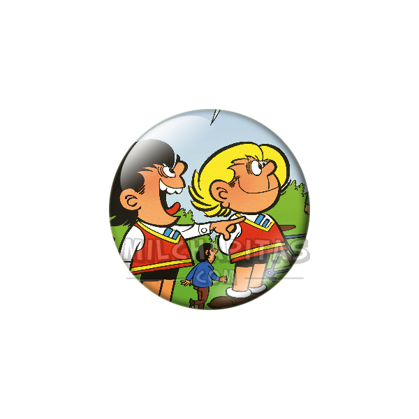 Chapa de Zipi y Zape: Zipi y Zape (Riéndose)